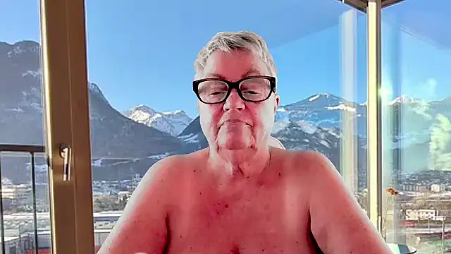 Mystery-Grandmother live sex cam