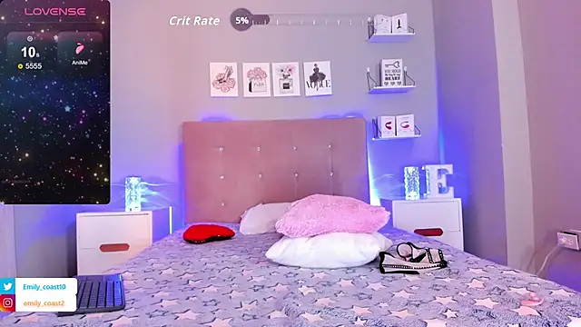 EmilyCoast-1's cam snapshot