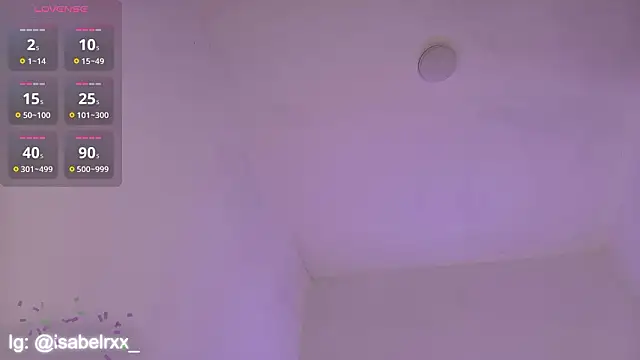 IsabelCortes's cam snapshot