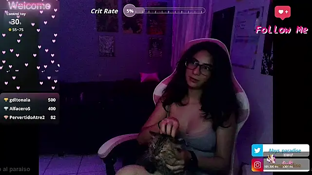 Abysparadise's cam snapshot